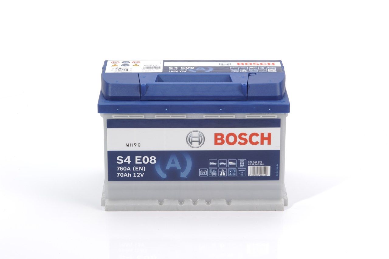 Batteria avviamento - BOSCH - S4E EFB - 0092S4E081