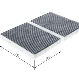 Filtro, Aria abitacolo - BOSCH - R 5578 - 1987435578